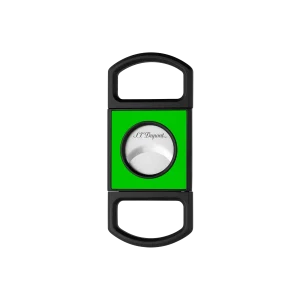 S.t.dupont tagliasigari Cigar Cutter nero e fluo green verde 003317V