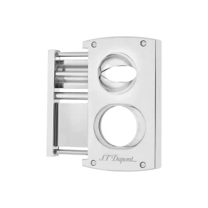 S.t.dupont tagliasigari Cigar Cutter doppia lama V-Cut cromo 003418
