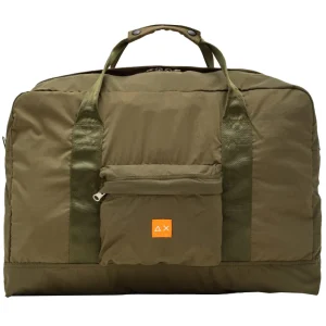 Sun68 Big Pockable Bag Nylon Verde
