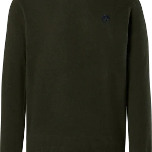 North Sails maglione misto cashmere GIROCOLLO LOGO ricamo finezza 12 699775 verde