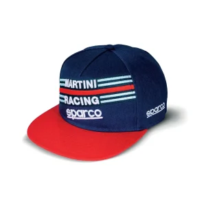 Sparco Cappello Baseball Con Visiera Blu Unisex