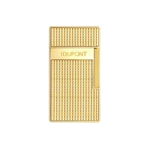 S.T. Dupont Accendino uomo donna LI BIGGY 1872 testa diamante oro 025209