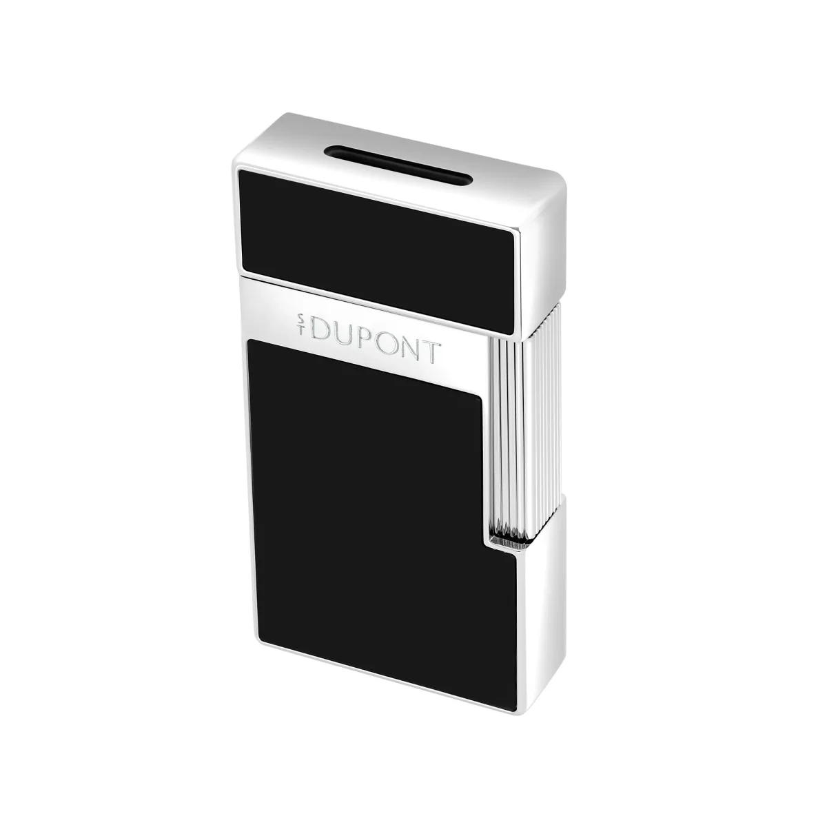 S.t.dupont accendino uomo donna LI BIGGY laccato nero finitura lucida 025221 - immagine 5