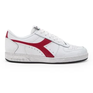 Diadora Sneakers Magic Basket Low Icona Pelle/Tessuto Rosso