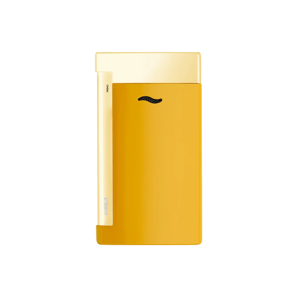 S.t.dupont accendino gas uomo donna Slim 7 Fluo nero giallo 027775 - immagine 4