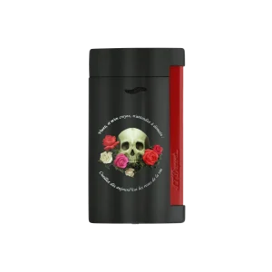 S.t.dupont accendino gas uomo donna Slim 7 Memento Mori 027794