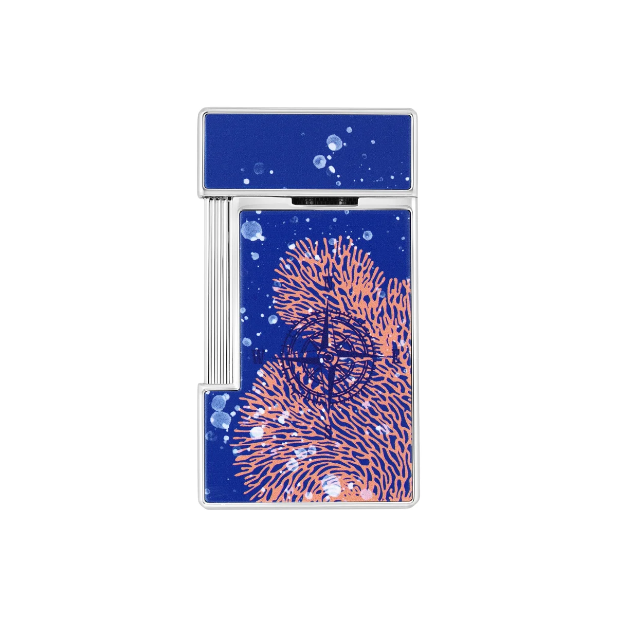 S.t.dupont accendino a gas Slimmy laccato vanikoro limited collector mare 028053 - immagine 4