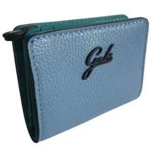 Gabs Portamonete Zip Carte Phone Blu Donna