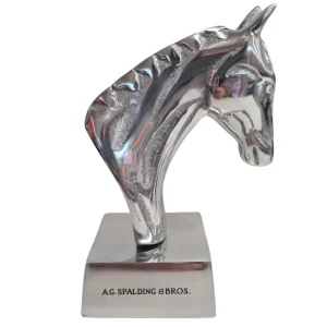 A.g.spalding&bros. Fermacarte Da Ufficio 'testa Di Cavallo' Argento Unisex