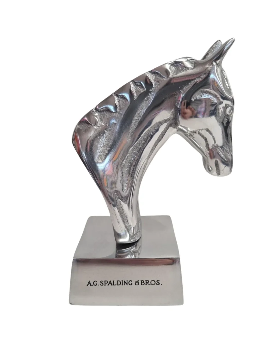 A.g.spalding&bros. Fermacarte Da Ufficio 'testa Di Cavallo' Argento Unisex