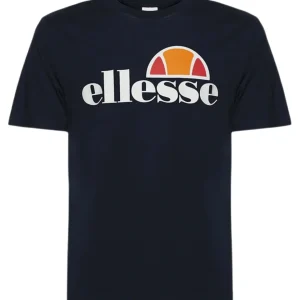 Ellesse T-shirt S/s Logo Esteso Blu Uomo