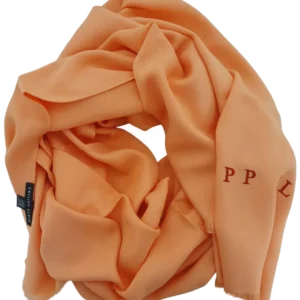 Philipp Plein Foulard Viscosa Arancione Made in Italy
