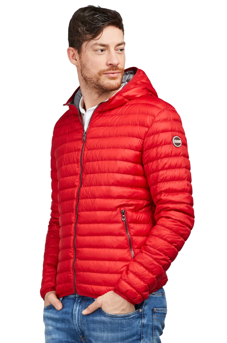 Colmar Piumino con Cappuccio Poliestere Rosso - immagine 3