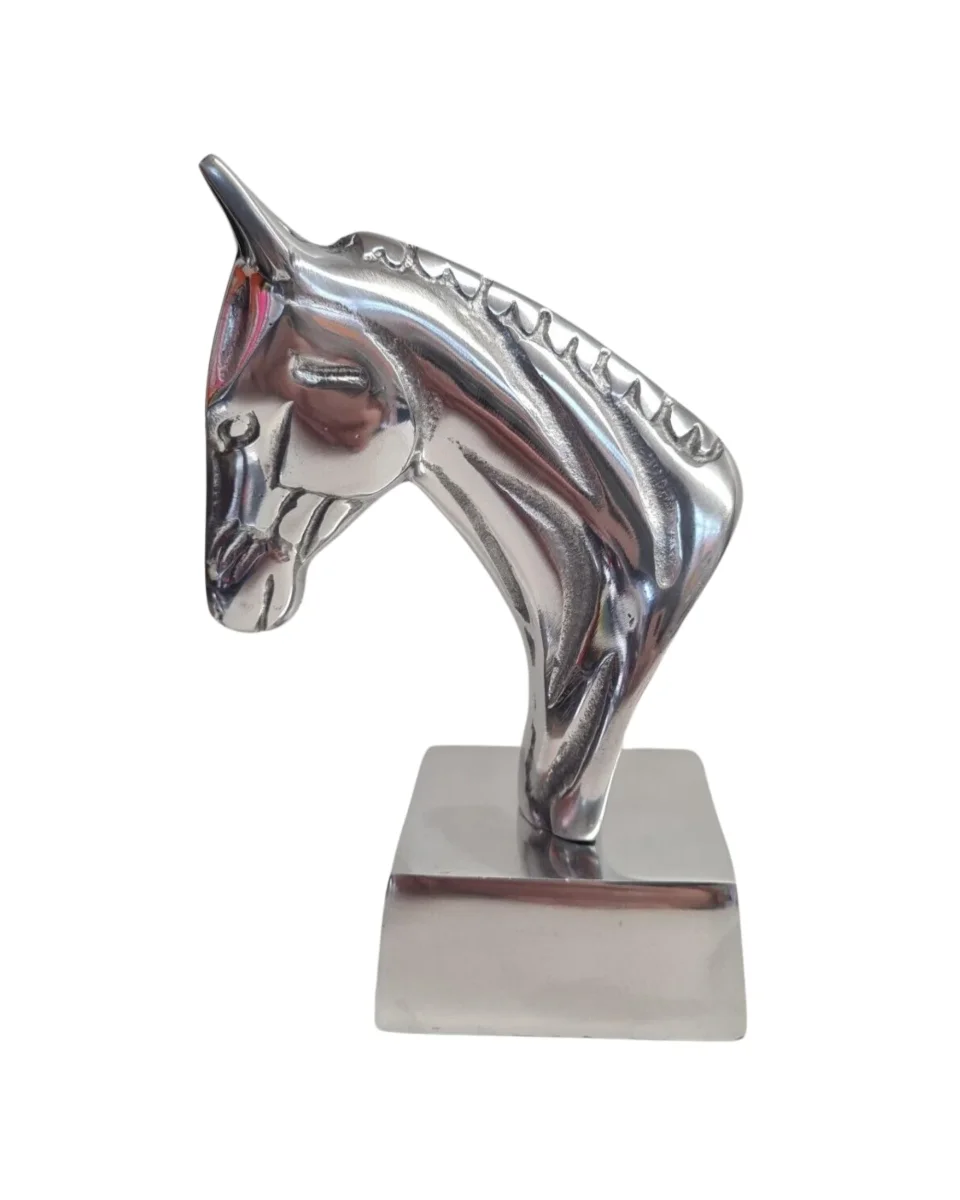 A.g.spalding&bros. Fermacarte Da Ufficio 'testa Di Cavallo' Argento Unisex - immagine 4