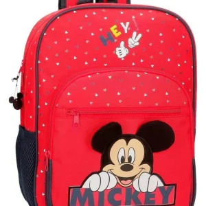 Pepe Jeans Zaino Disney Mickey Mouse Rosso Bambino