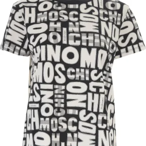 Moschino Underbear T-shirt Girocollo Cotone Nero