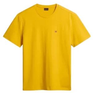 Napapijri T-Shirt Salis Girocollo Cotone Giallo