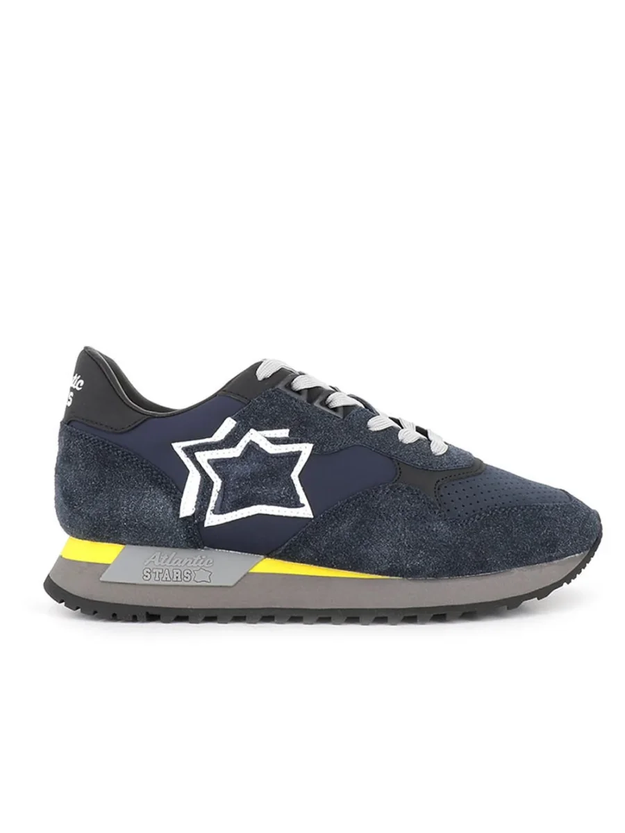 Atlantic Stars Sneakers Casual Dracoc Blu Scuro Uomo