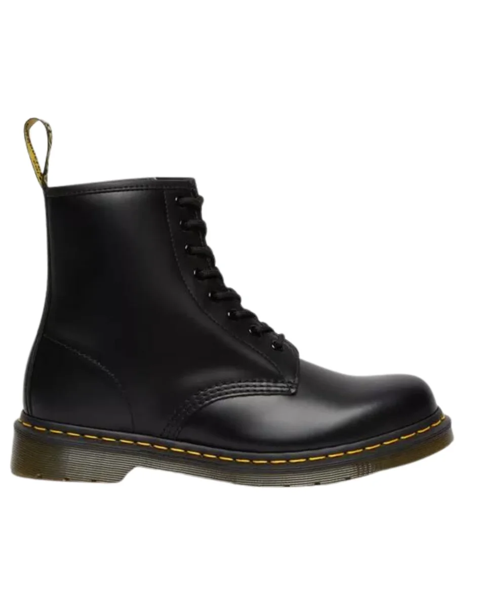 Dr. Martens Stivaletti 1460 Black Smooth in Pelle Nero Unisex - immagine 3