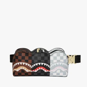 Sprayground marsupio Crossbody cintura Uomo Donna shark check bandolero 2