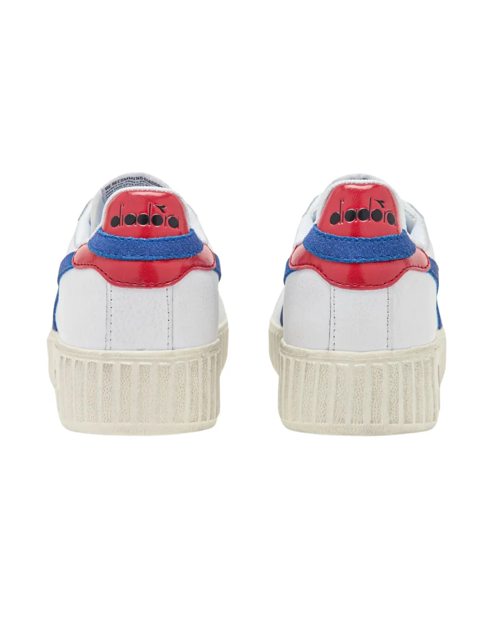 Diadora Sneakers Game Step Premium Wax Ecopelle/Suede Bianco - immagine 5