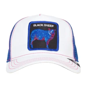 Goorin Bros. Baseball Trucker Cap Cappellino Special Edition 'black Sheep' Bianco Unisex