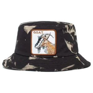 Goorin Bros. Cappello Pescatore The Farm 'Acid G.OA.T' Nero Unisex Slim Fit