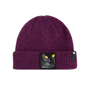 Goorin Bros. Cuffia Beanie 'The Menace' in Misto Acrilico Viola Desiderio Unisex
