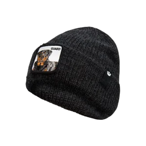 Goorin Bros. Cuffia Beanie 'Guard Dog' in Misto Acrilico Nero Unisex