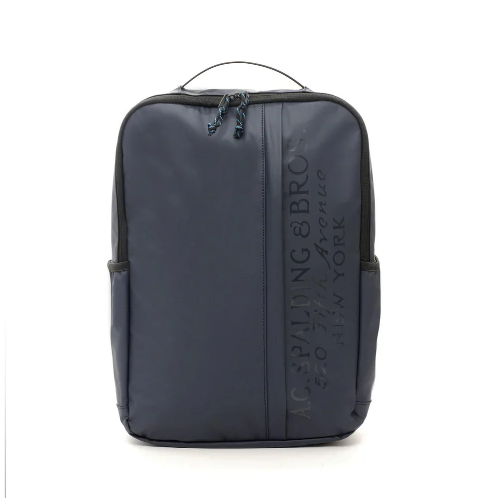 A.g. Spalding&bros. Zaino Square Accessorio Viaggio in Nylon Gommato Blu Uomo
