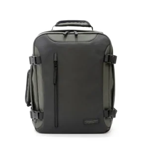 A.G. Spalding&Bros. Zaino Passport Medium in Nylon Gommato Verde Militare Uomo 309420