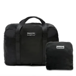 A.G. Spalding&Bros. Borsone da Viaggio Pieghevole Uomo Folding 306101 in Nylon Nero