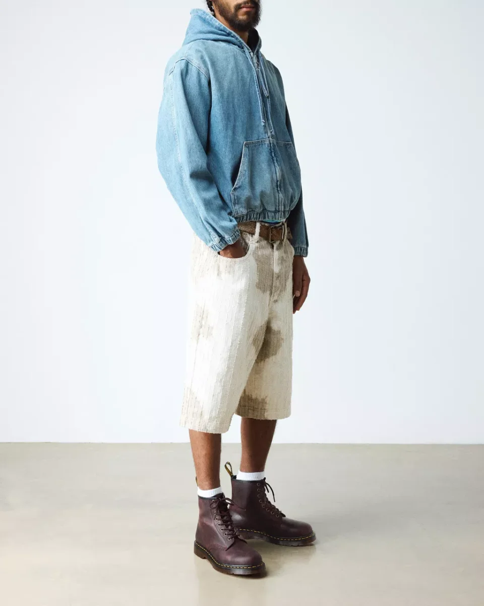 Dr. Martens Stivali 1460 Cherry Red Crazy Horse Rosso Scuro Unisex - immagine 3