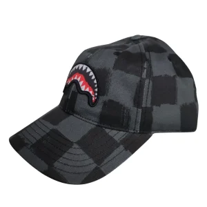Sprayground cappello baseball VANQUISH CAP GREY cotone
