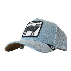 Goorin Bros. Cappellino Trucker Cap Denim Collection 'Black Sheep' Azzurro Unisex