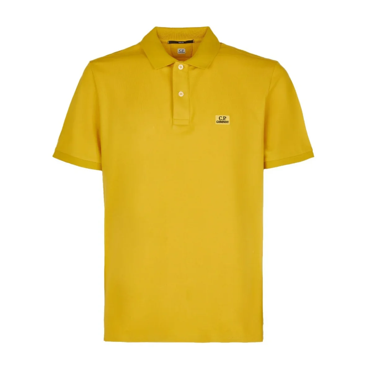 POLO UOMO PIQUET IN COTONE STRETCH YELLOW - 12CMPL054A005263W 239