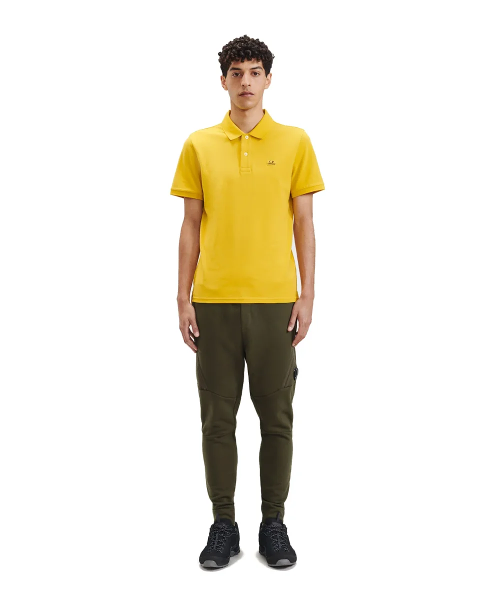 POLO UOMO PIQUET IN COTONE STRETCH YELLOW - 12CMPL054A005263W 239 - immagine 4