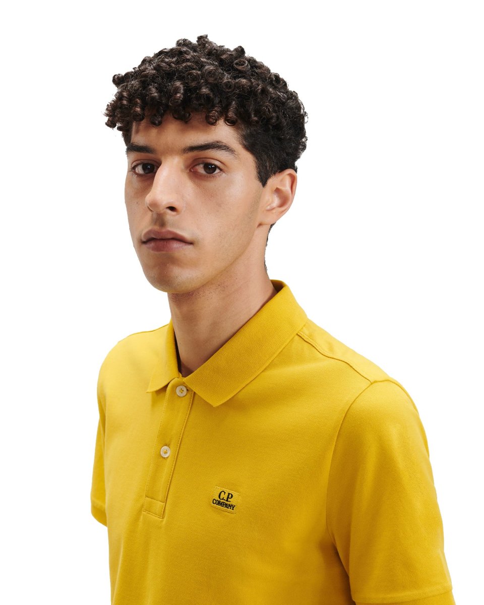 POLO UOMO PIQUET IN COTONE STRETCH YELLOW - 12CMPL054A005263W 239 - immagine 6
