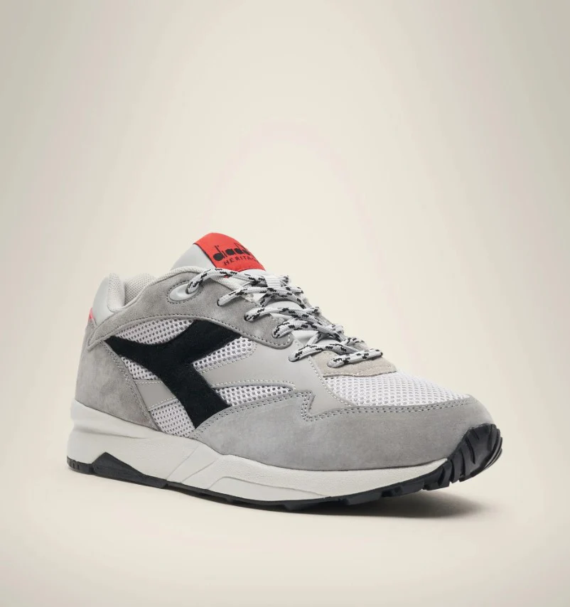 Diadora Heritage Sneakers Eclipse Premium Tela/Pelle Grigio - immagine 3