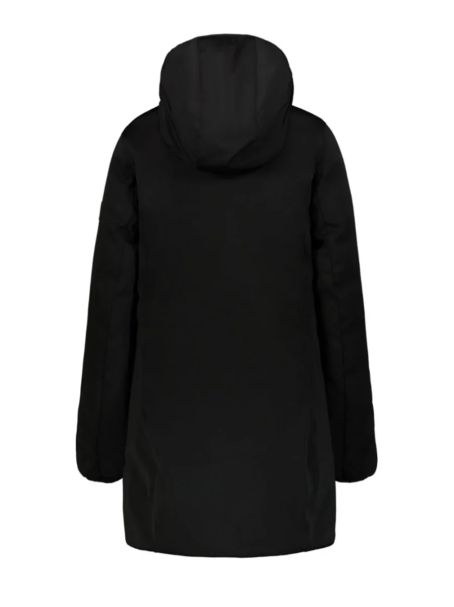 Ciesse Piumini Ysabel Parka Giacca Traspirante Impermeabile Softshell Active Cappuccio Nero Donna - immagine 3
