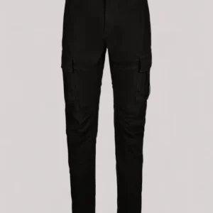 PANTALONE UOMO STRETCH CARGO BLACK - 13CMPA186A-005529G 999