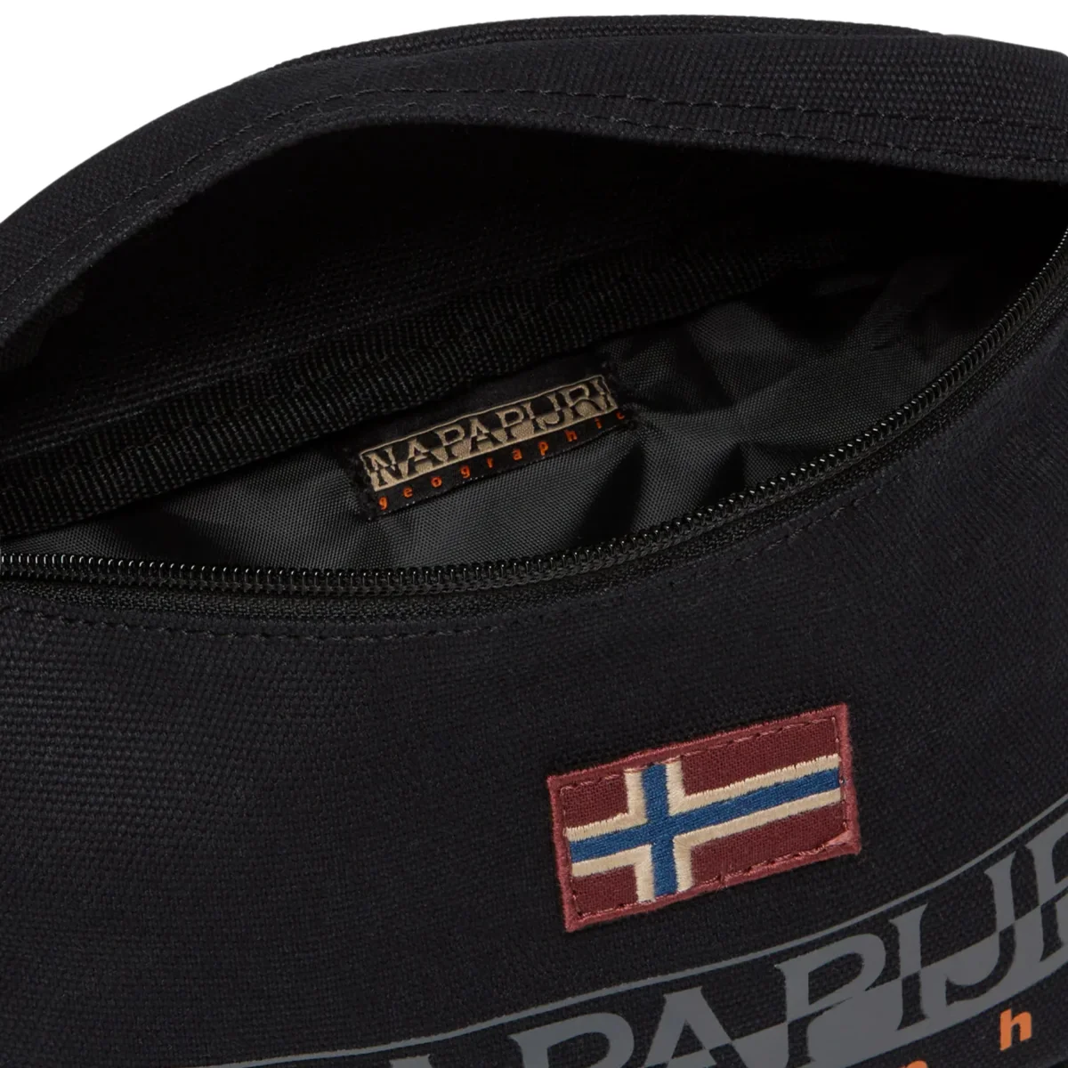 Napapijri Marsupio Hering Waistband 4 in Poliestere Riciclato Nero Unisex - immagine 7