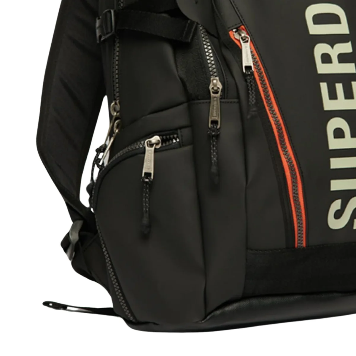 Superdry Zaino Tarp ruchsack logo black nero e rosso - immagine 7