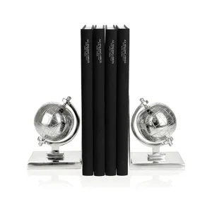 Spalding & Bros A.g. Ferma Libro Globo Mappamondo Grigio Unisex