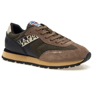 Napapijri Sneakers Basse Pelle e Tessuto Multicolore