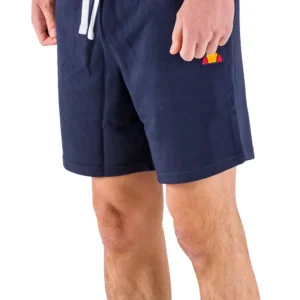 Ellesse Shorts Patch Logo Blu Uomo