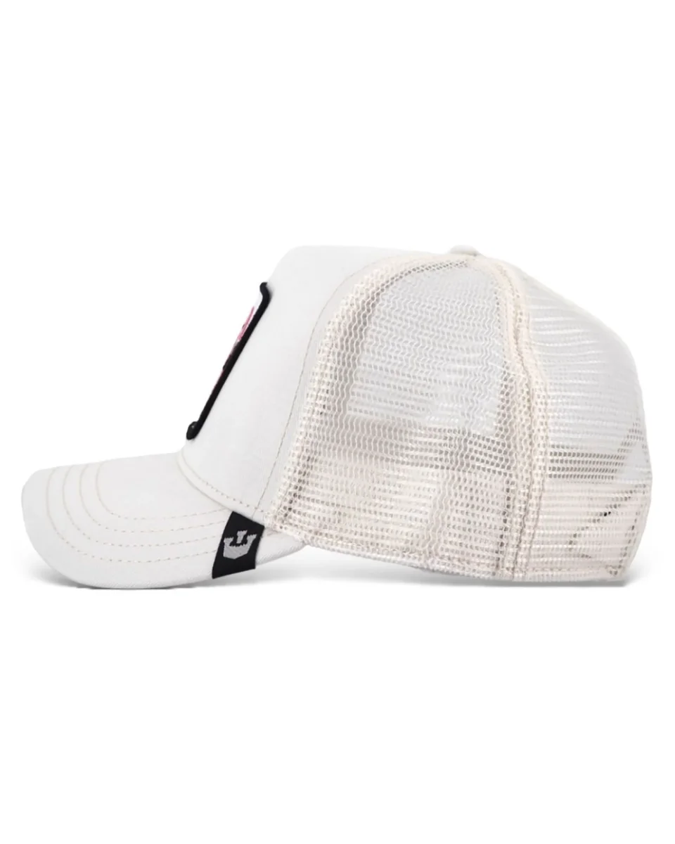 Goorin Bros. Baseball Trucker Cap Cappellino Bianco Unisex - immagine 4