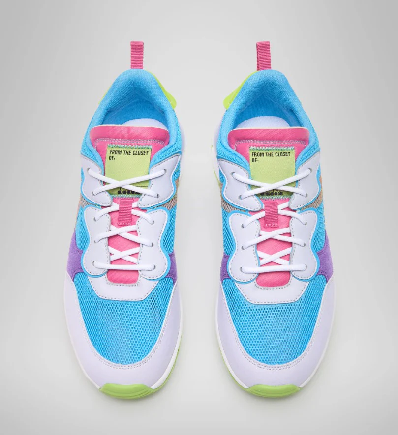 Diadora Sneakers Jolly Mesh WN Pelle Azzurro - immagine 4