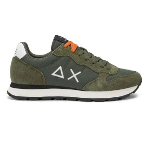 Sun68 Sneaker Casual Tom Solid Z45101 Verde Militare Uomo