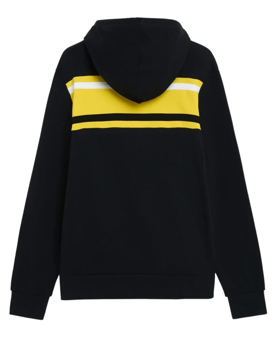 Diadora Felpa con Cappuccio Slam Cotone Nero - immagine 3